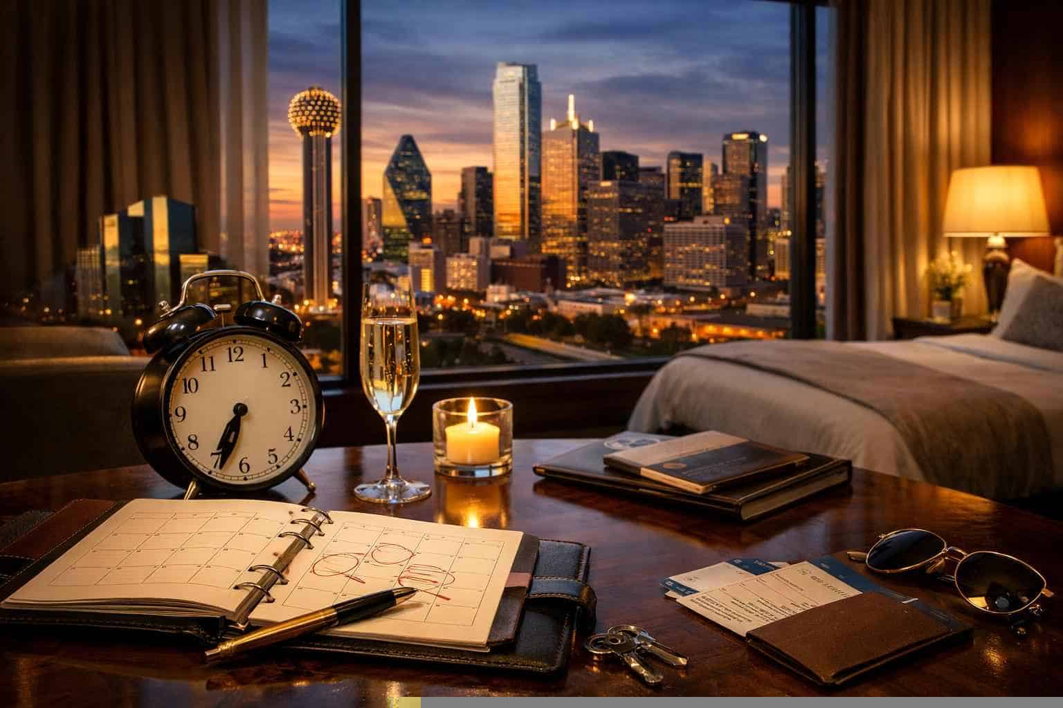 How far in advance should I reserve peak dates in Dallas Texas?