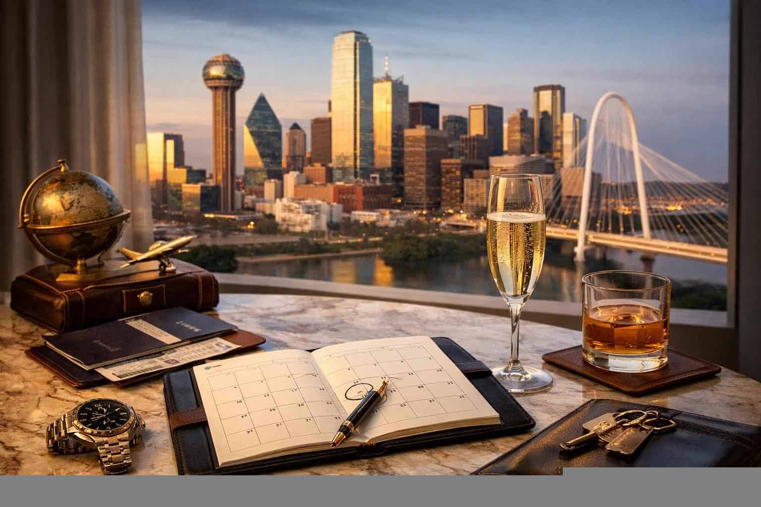 How far in advance should I reserve peak dates in Dallas Texas