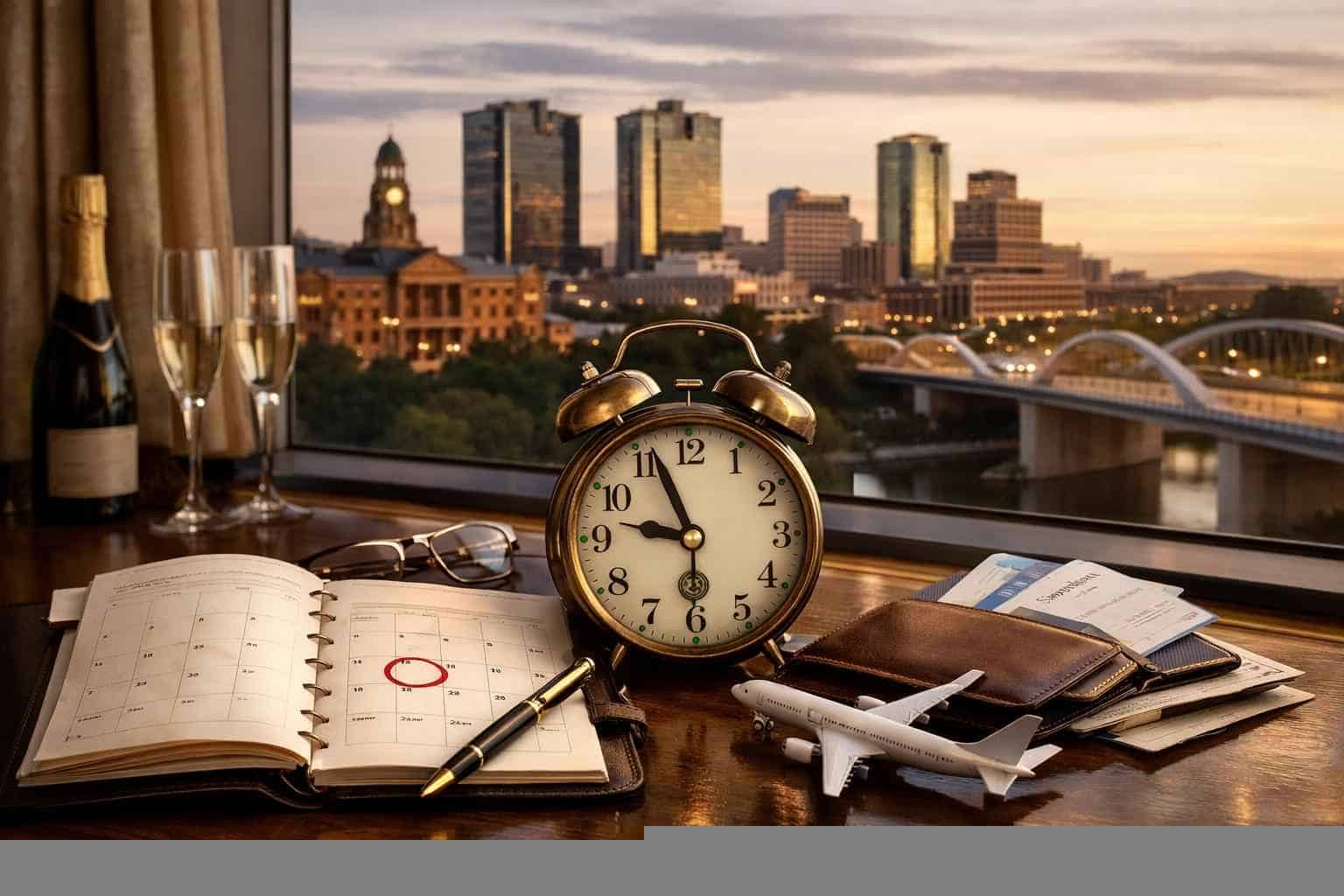 How far in advance should I reserve peak dates in Fort Worth Texas?