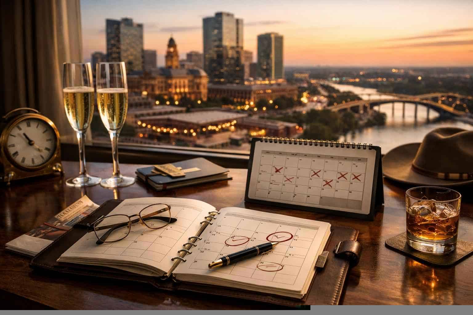 How far in advance should I reserve peak dates in Fort Worth Texas?