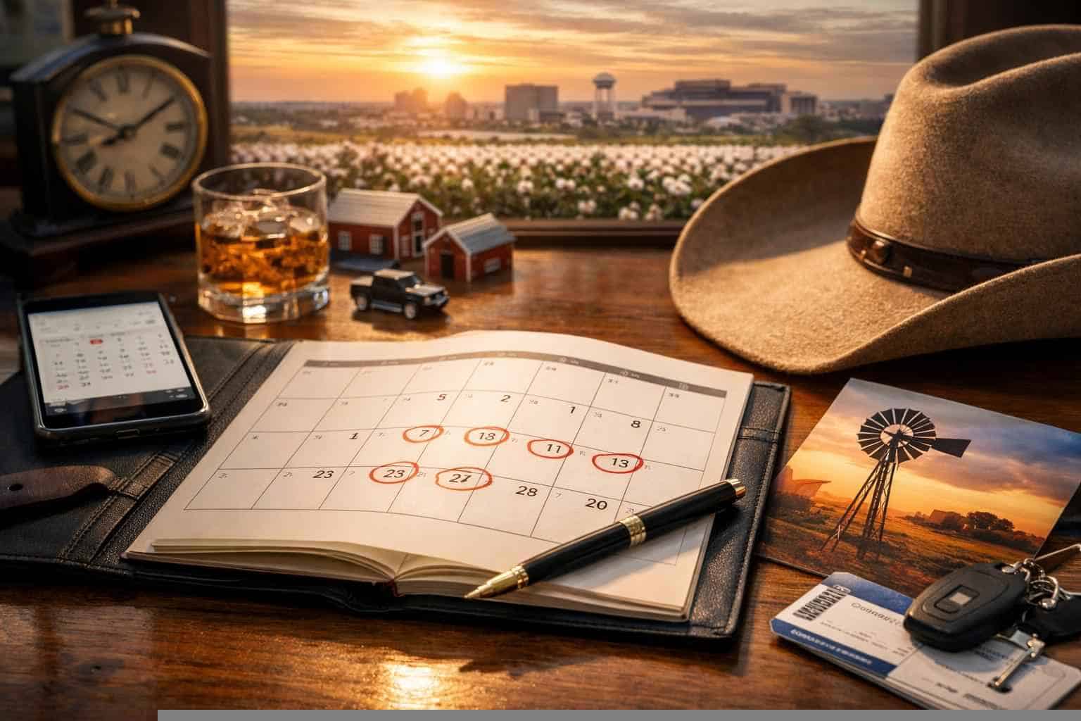 How Far In Advance Should I Reserve Peak Dates In Lubbock Texas