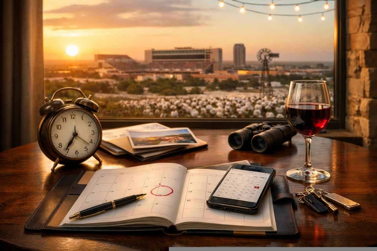 How Far In Advance Should I Reserve Peak Dates In Lubbock Texas?