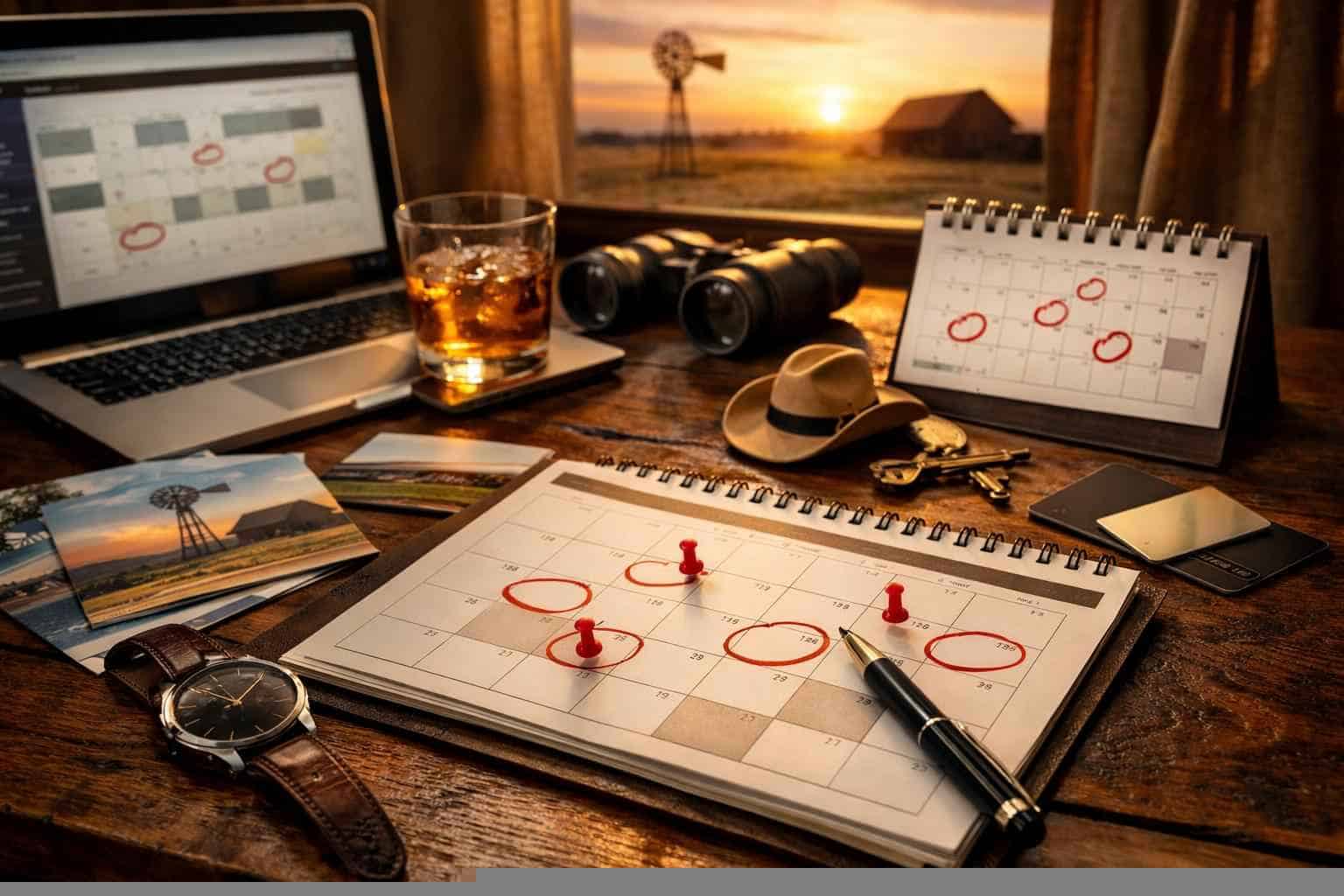 How Far In Advance Should I Reserve Peak Dates In Lubbock Texas?