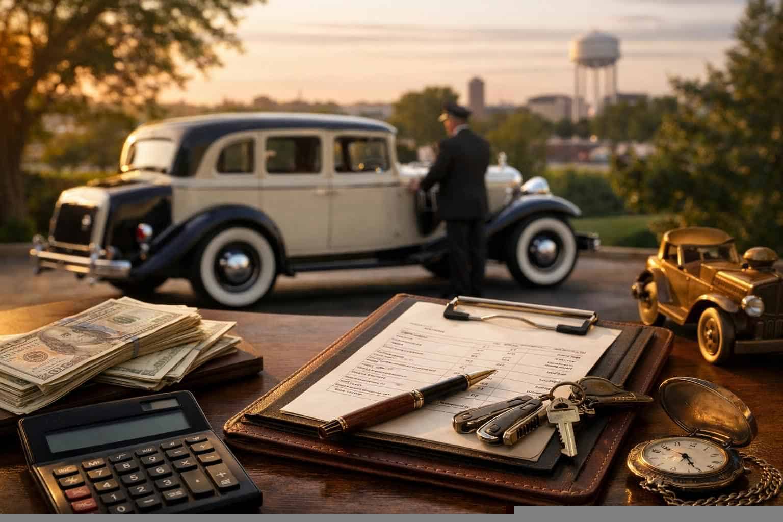 How Much Does Antique Vehicle Rental With Driver Cost In Garland Texas?