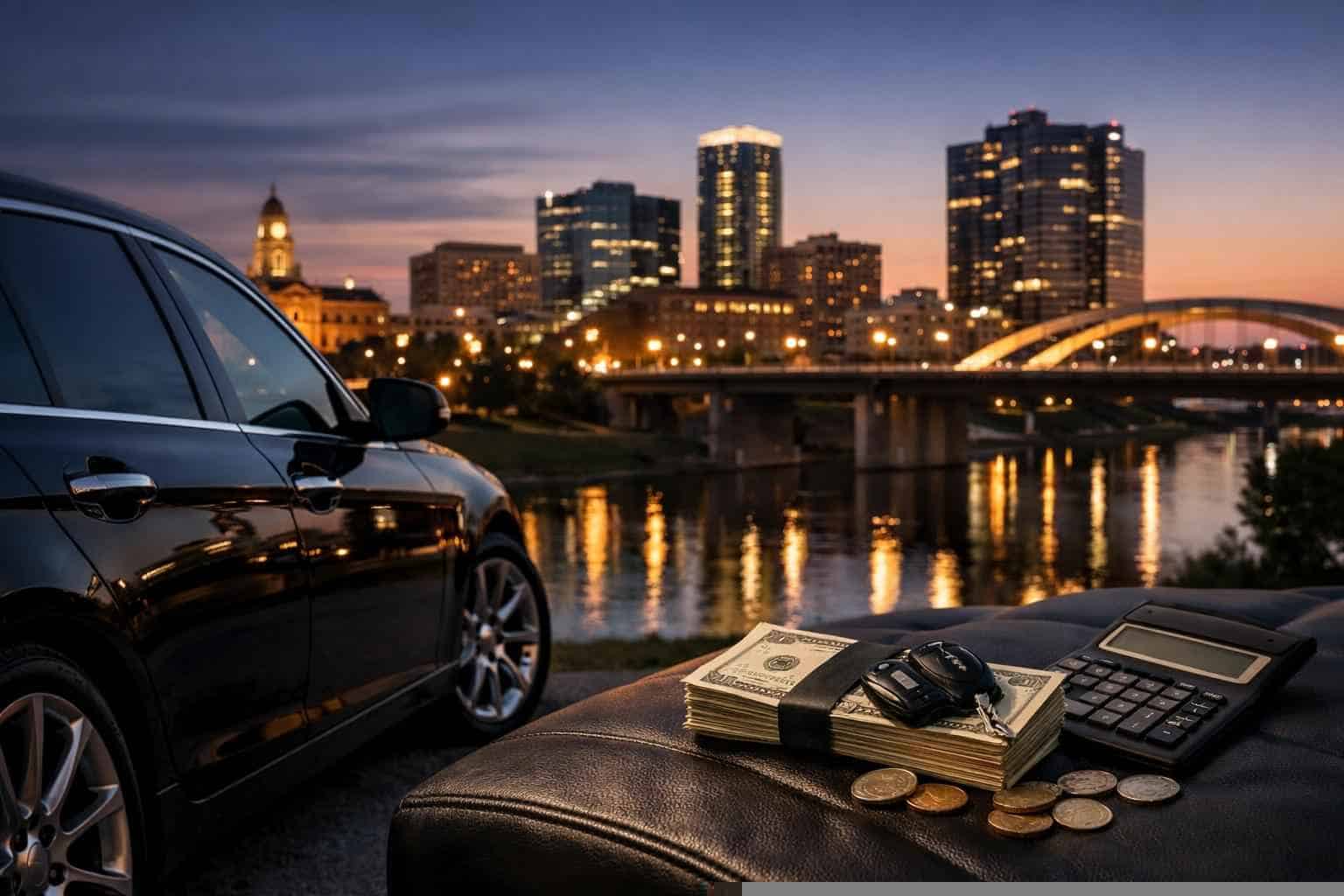 How much does black car service cost in Fort Worth Texas?