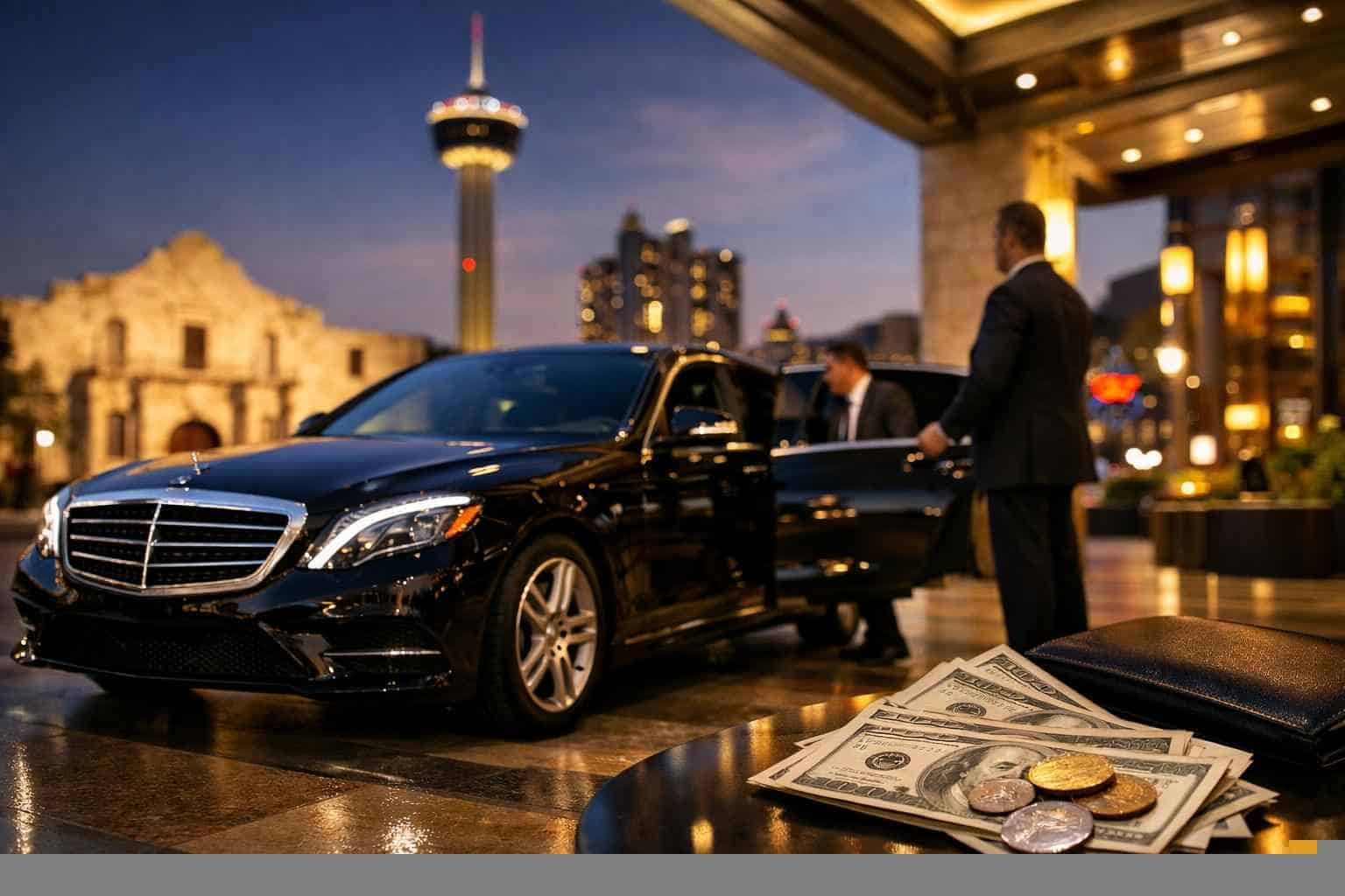 How much does black car service cost in San Antonio Texas?