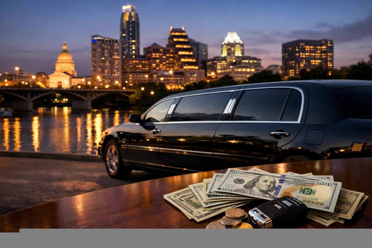 How much does black limo rental cost in Austin Texas?