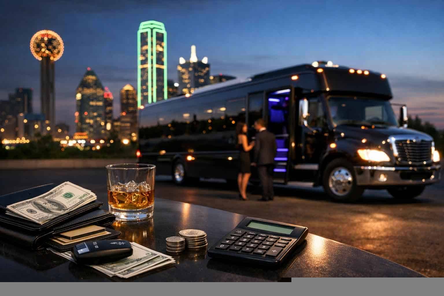 How Much Does Black Party Bus Rental Cost In Dallas?