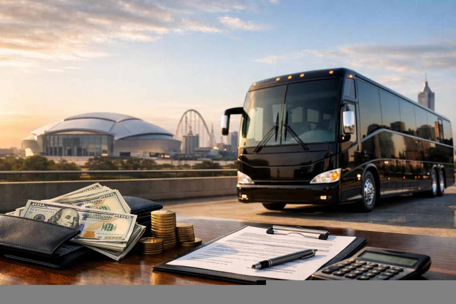 How Much Does Bus Rental Cost In Arlington TX?