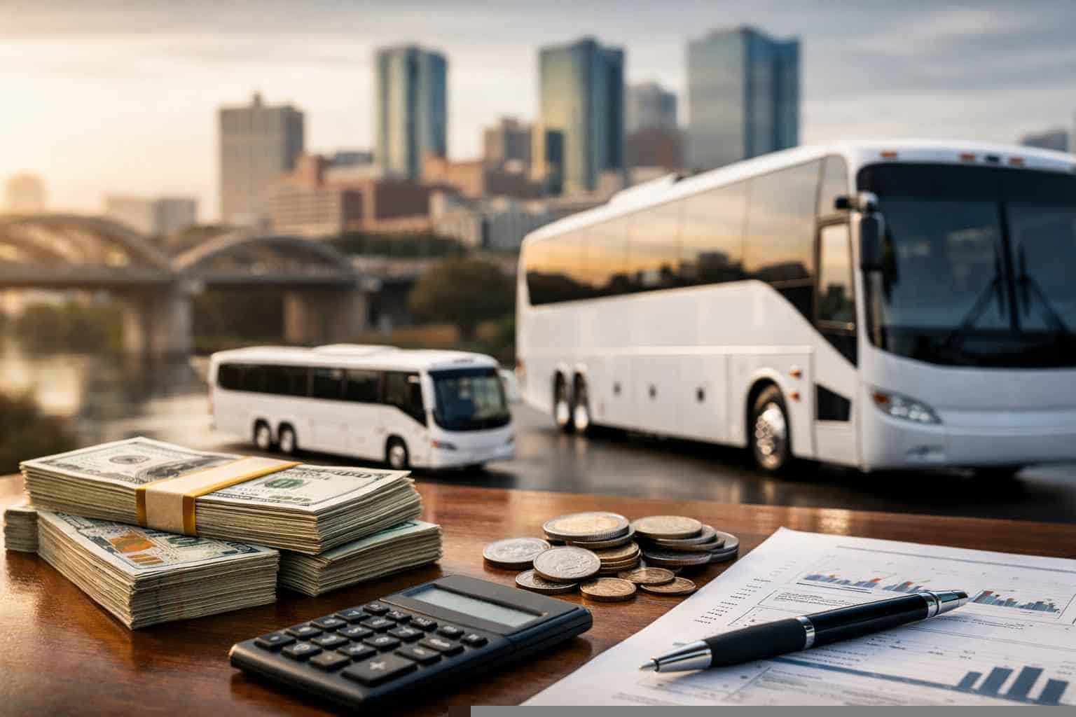 How Much Does A Fort Worth Bus Rental Cost?