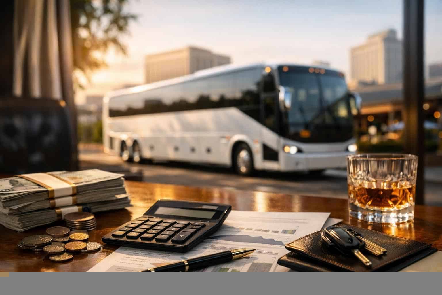 How Much Is Bus Rental In Garland Texas?