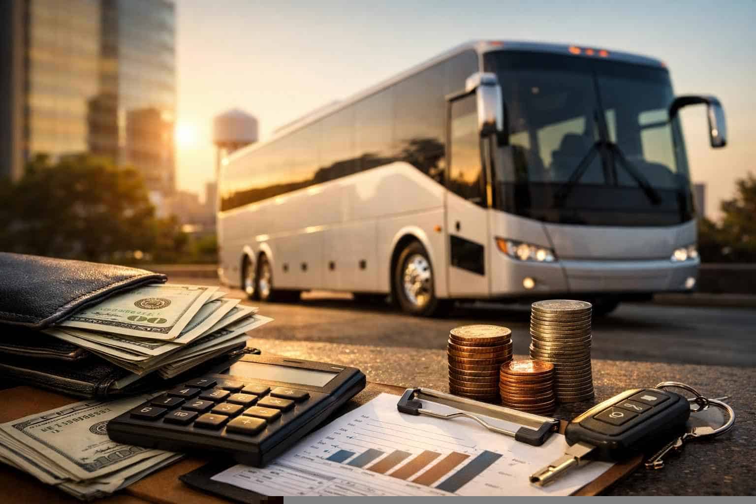 How Much Does Charter Bus Rental Cost In Garland Texas
