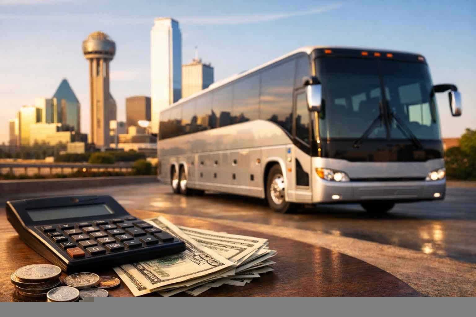 How Much Does Charter Bus Rental Cost In Irving Texas