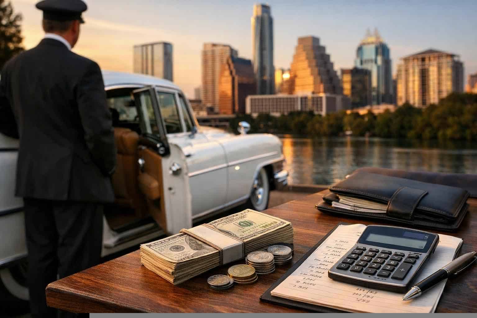 How much does classic car chauffeur service cost in Austin Texas?