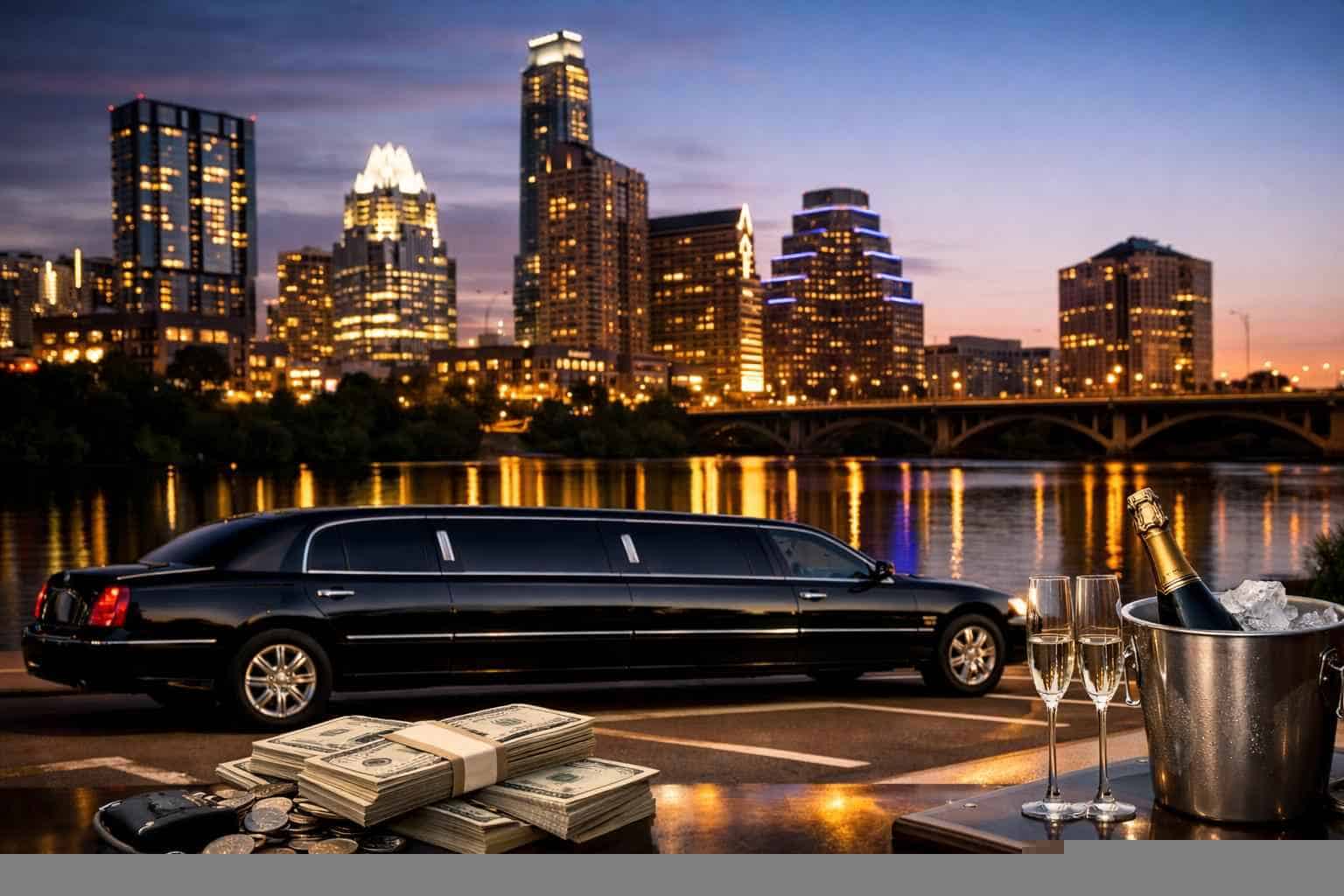 How much does limo rental cost in Austin Texas?