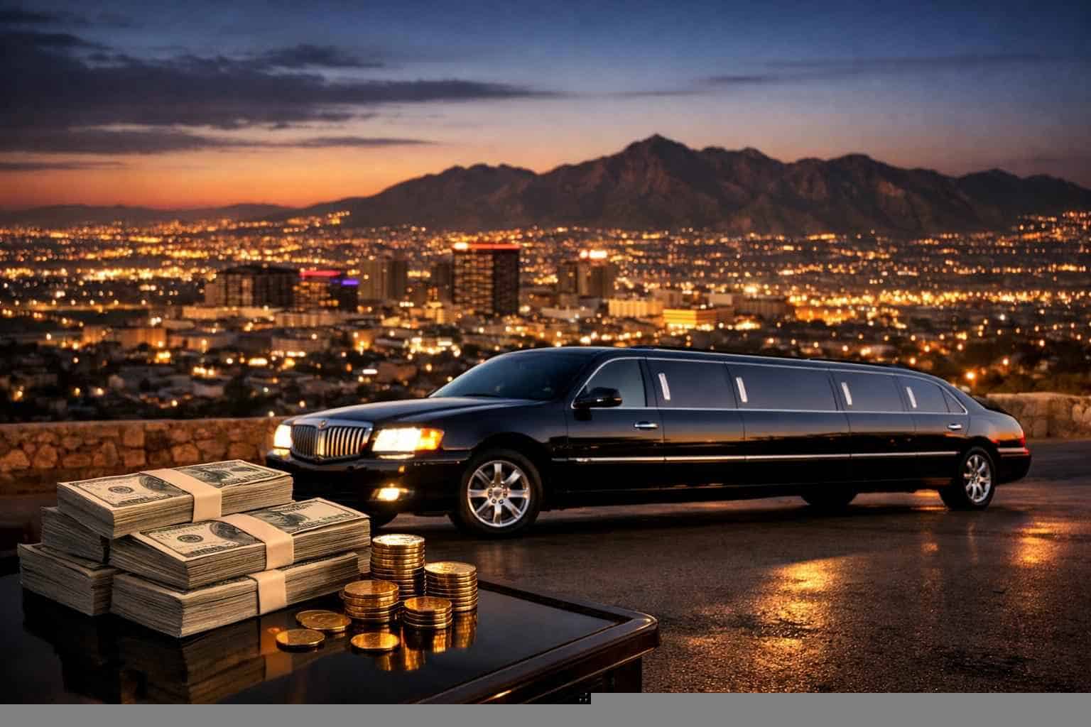 How much does limo rental cost in El Paso Texas?