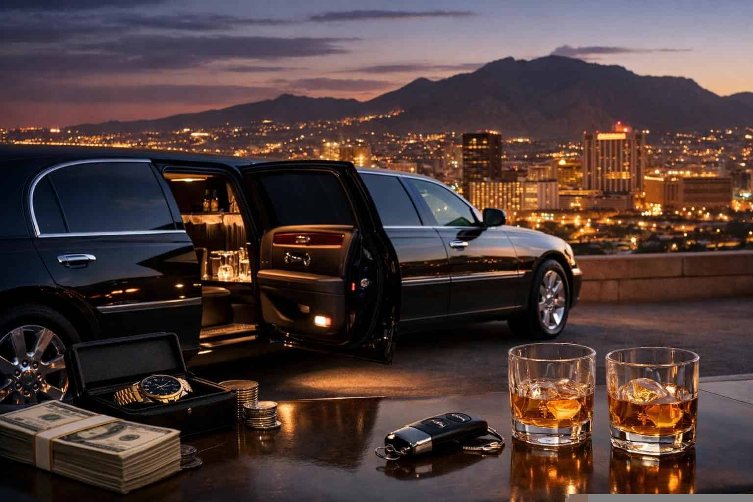 How much does limousine service cost in El Paso Texas?