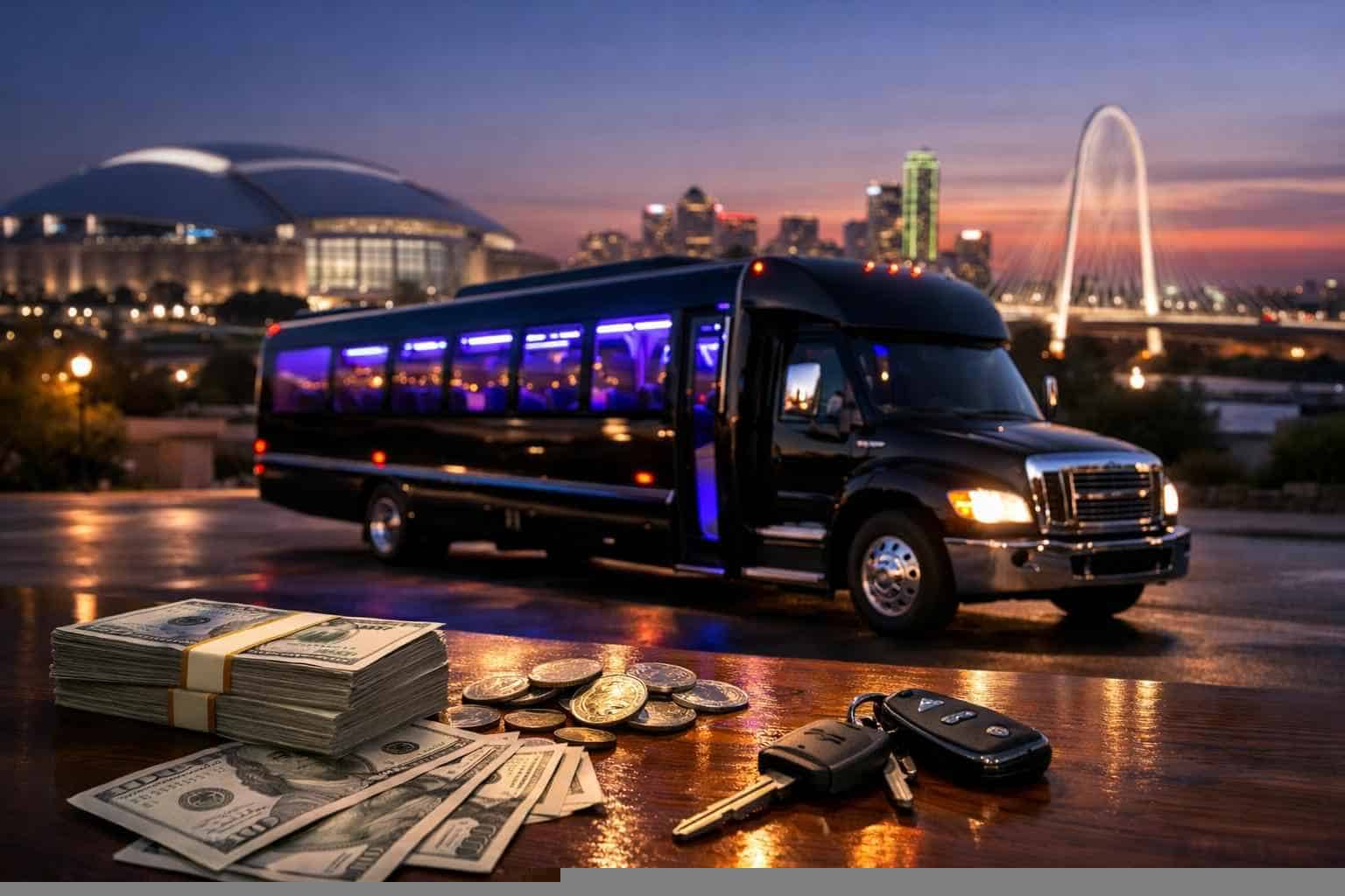 How Much Does Party Bus Rental Cost In Arlington?
