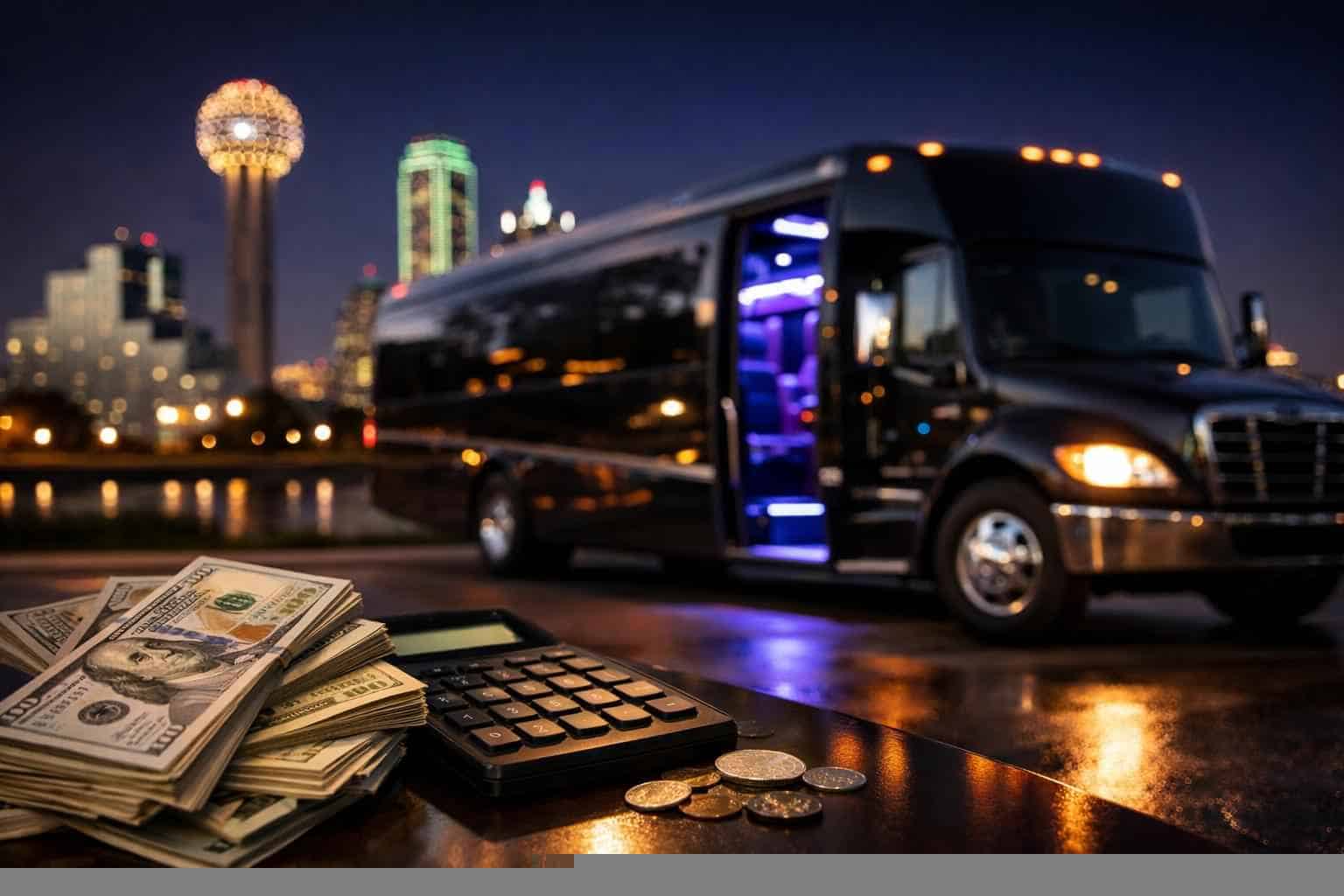 How Much Does Party Bus Rental Cost In Irving Texas