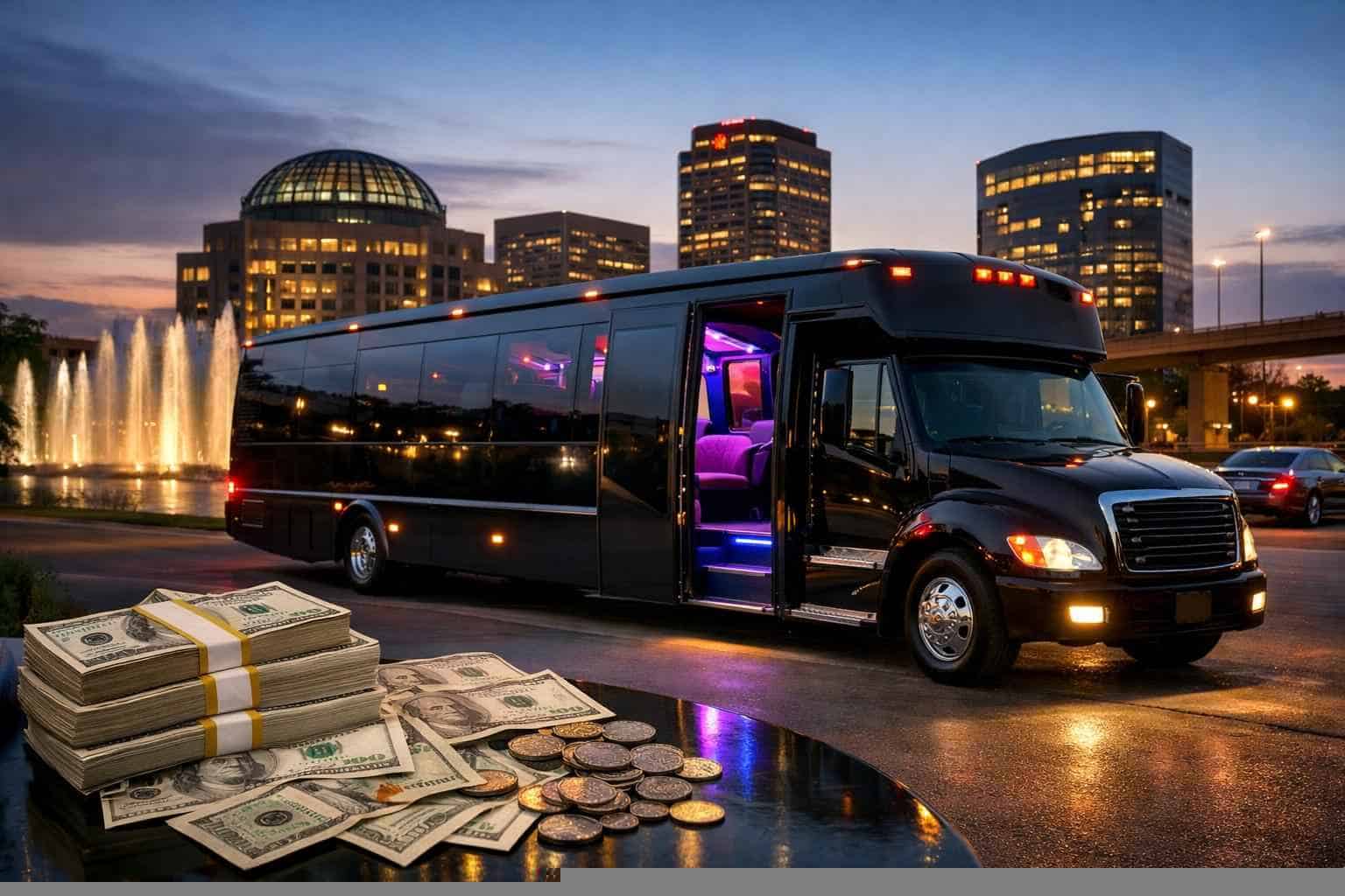 How Much Does Party Bus Rental Cost In Plano Texas