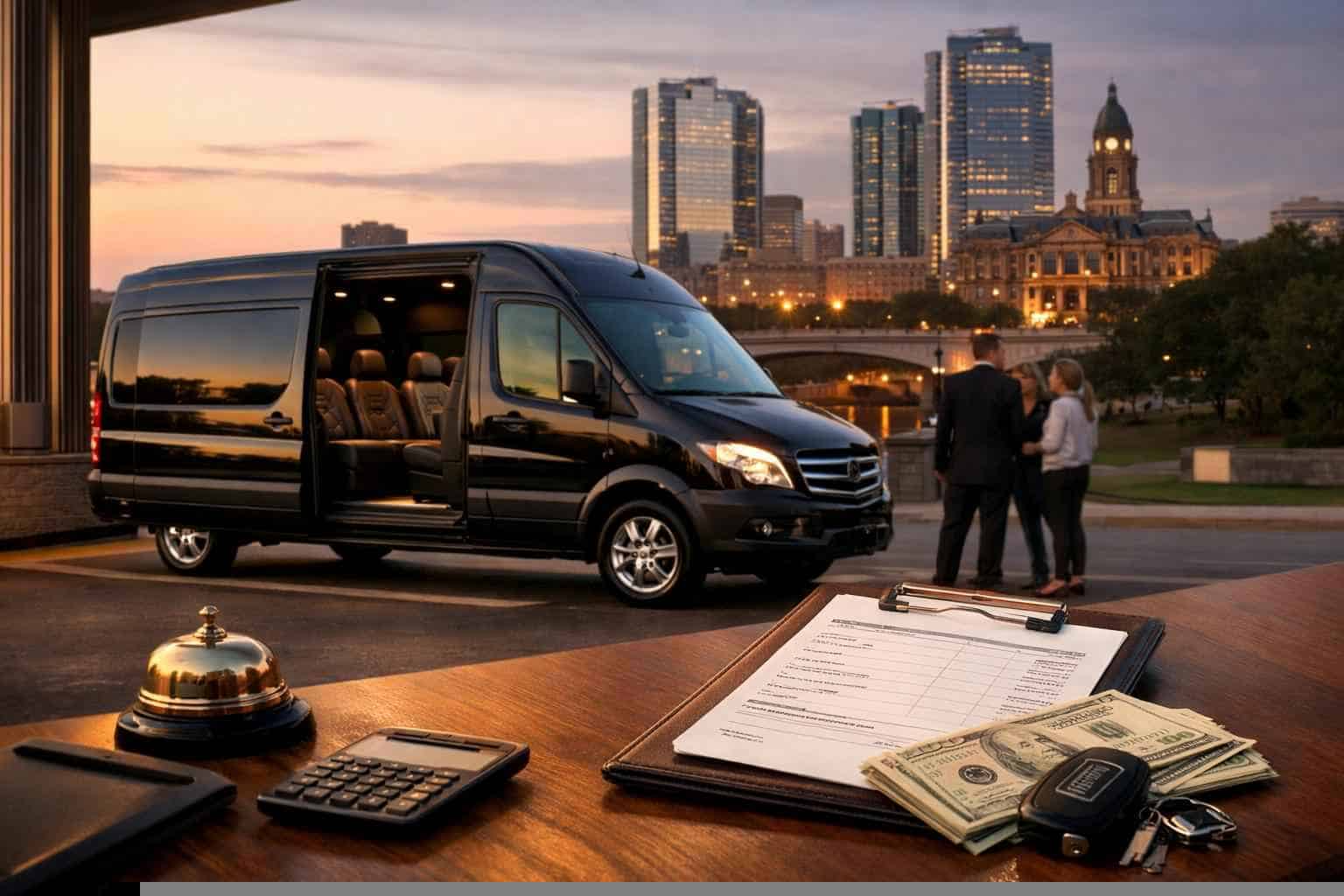 How Much Is A Passenger Van With Driver In Fort Worth