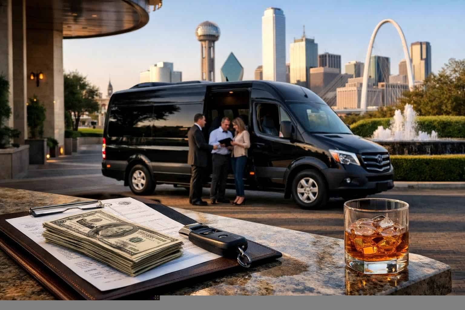 How Much Does Passenger Van With Driver Cost In Garland