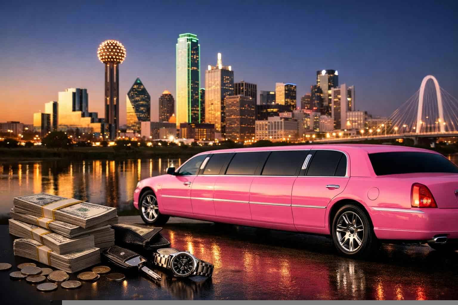 How Much Does A Pink Limo Cost In Dallas TX?