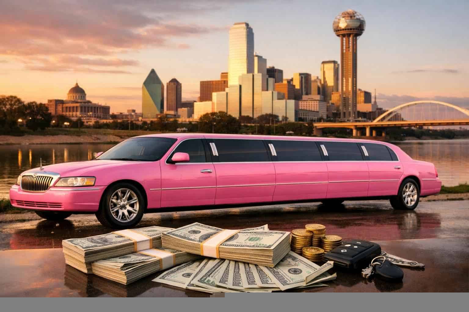 How Much Does Pink Limo Rental Cost In Garland Texas