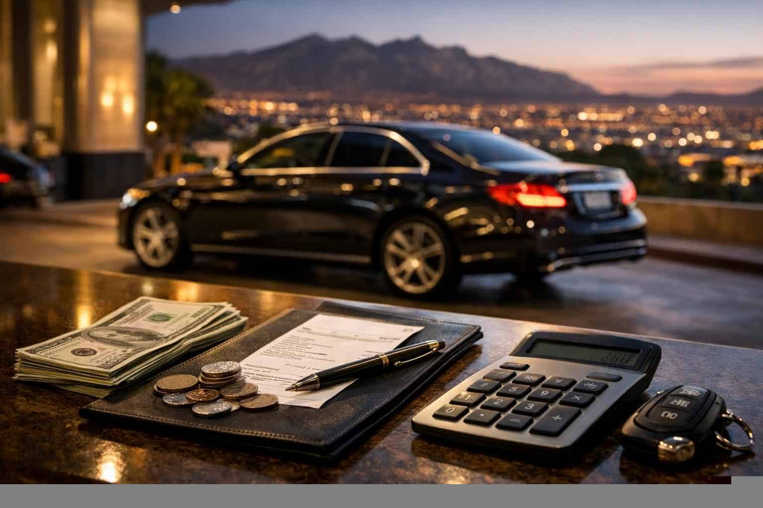 How much does sedan service cost in El Paso Texas?