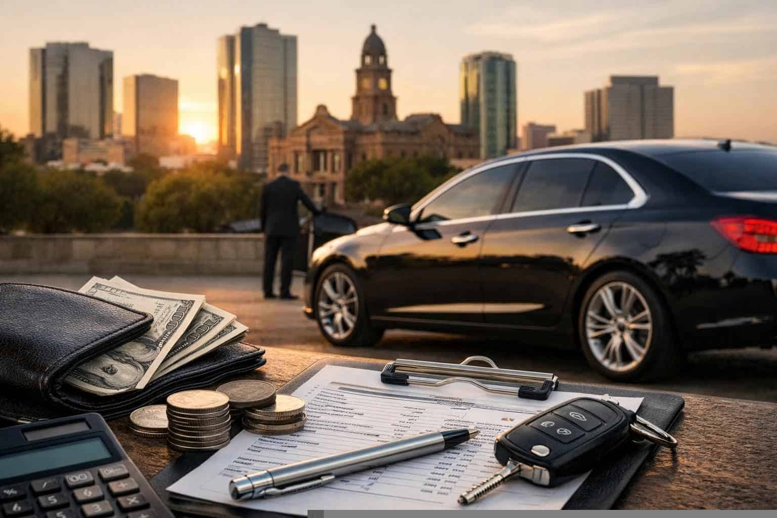 How much does sedan service cost in Fort Worth Texas?