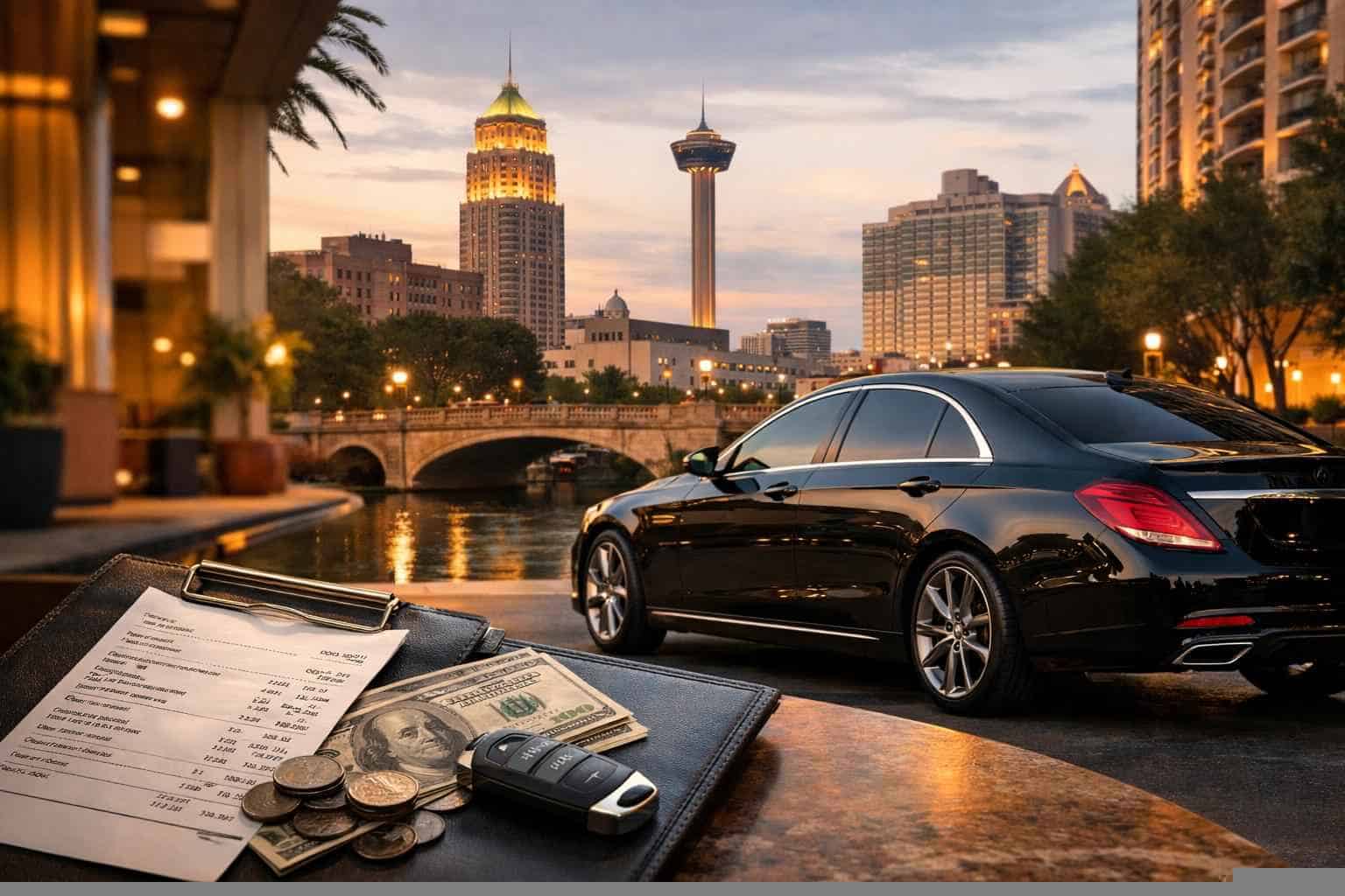 How much does sedan service cost in San Antonio Texas