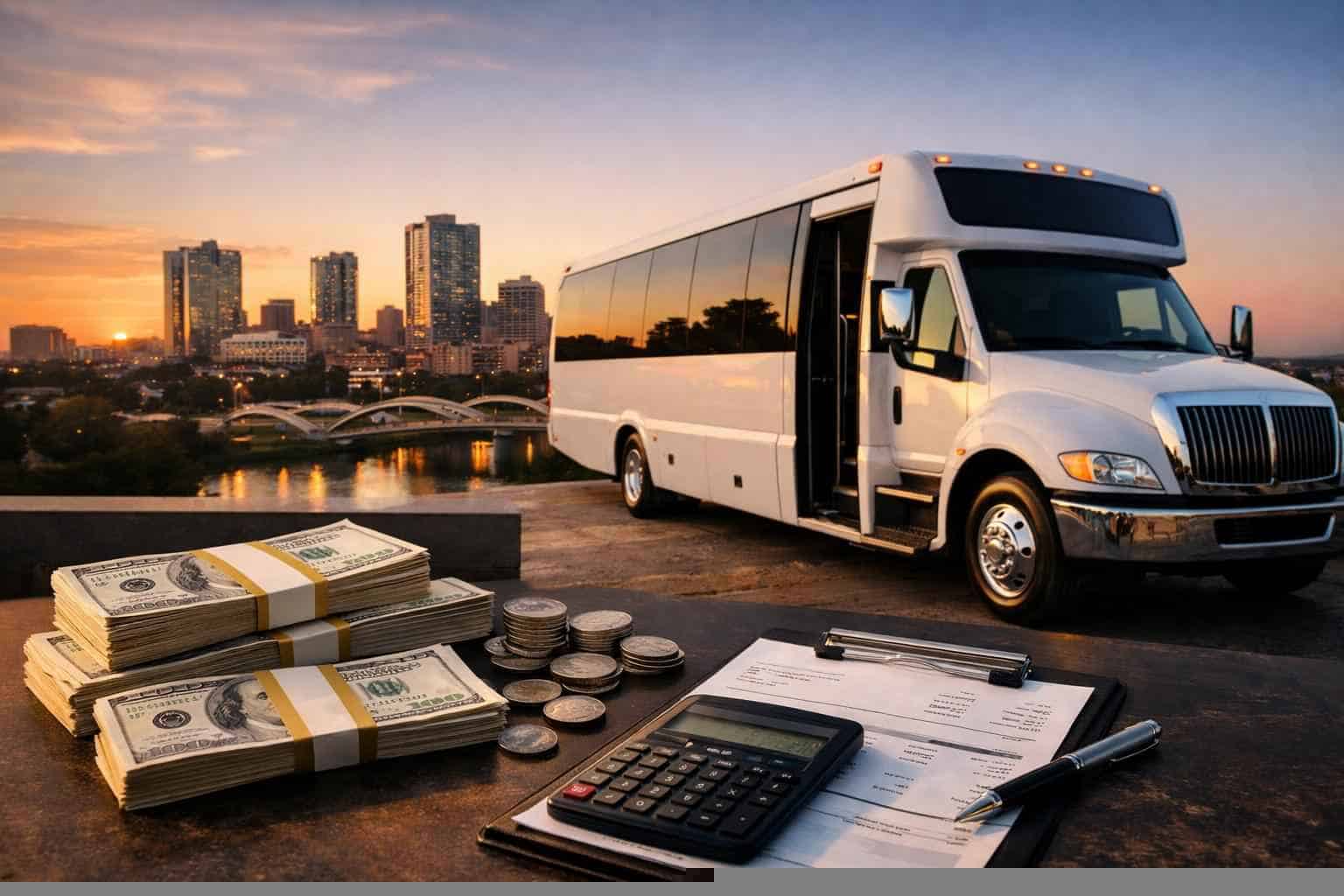 How Much Does Shuttle Bus Rental Cost In Fort Worth?