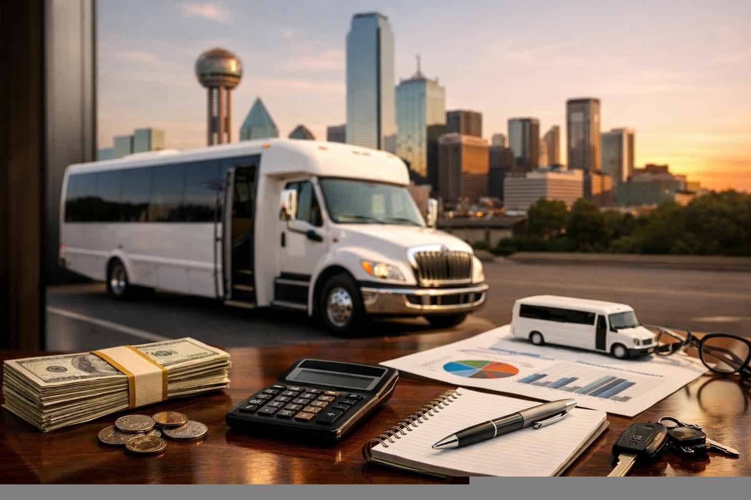 How Much Does Shuttle Bus Rental Cost In Garland Texas?