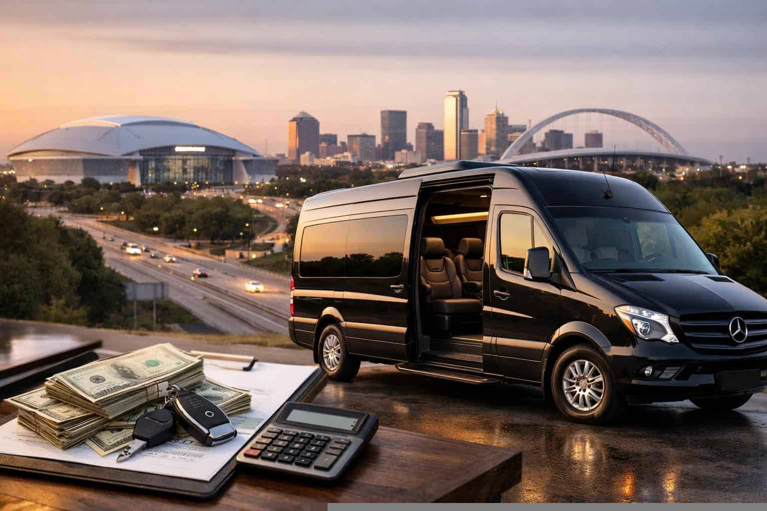 How Much Does Sprinter Van Rental With Driver Cost In Arlington Texas