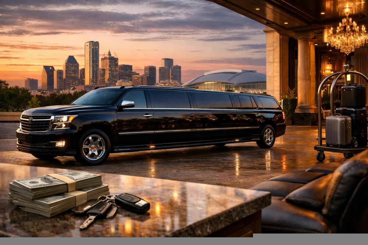 How much does suv limousine cost in Arlington Texas?