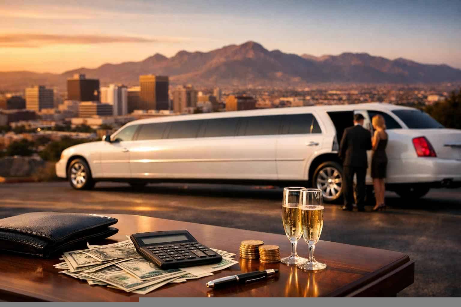 How much does white limo rental cost in El Paso Texas?