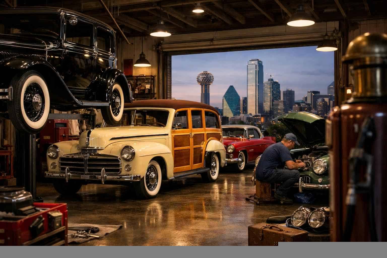 Irving Texas Antique Vehicle Service