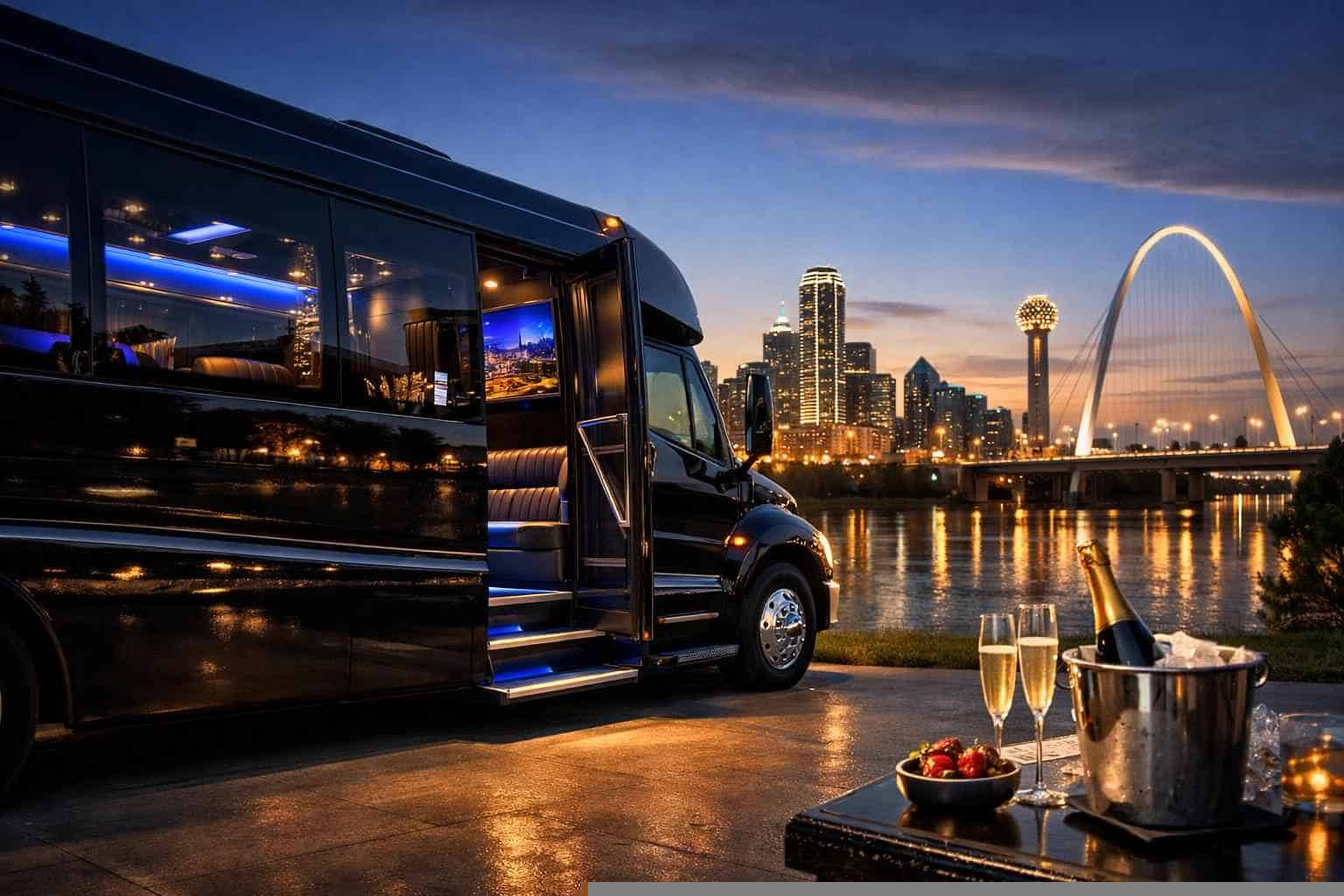 Irving Texas Limo Bus Service