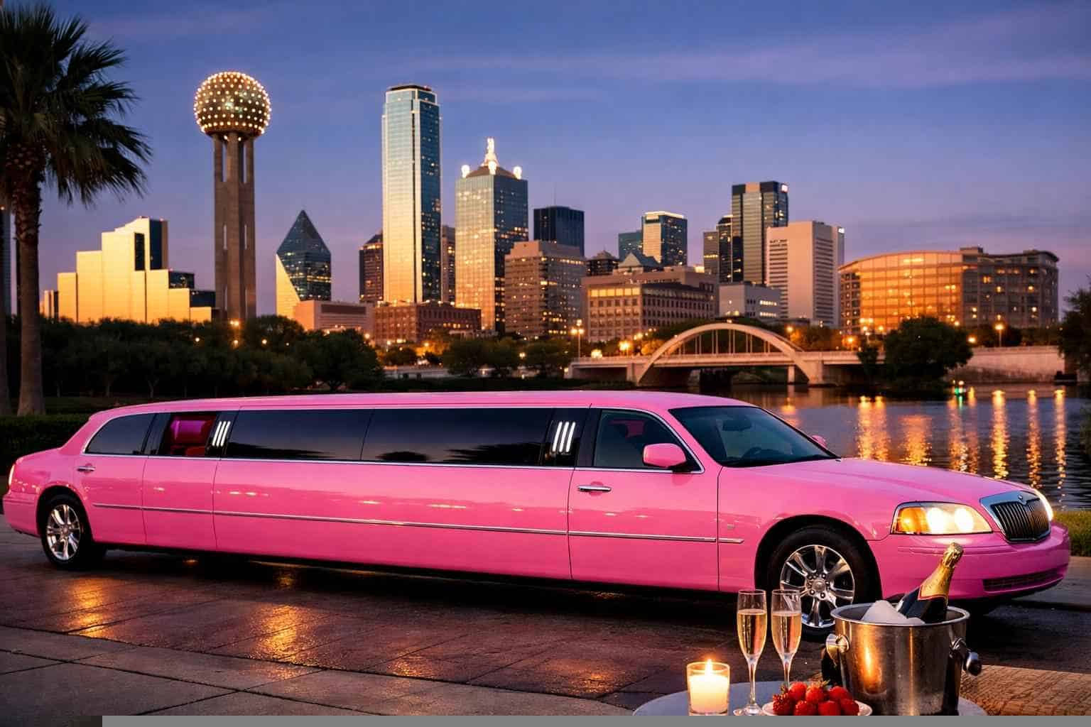 Irving Texas Pink Limo Service