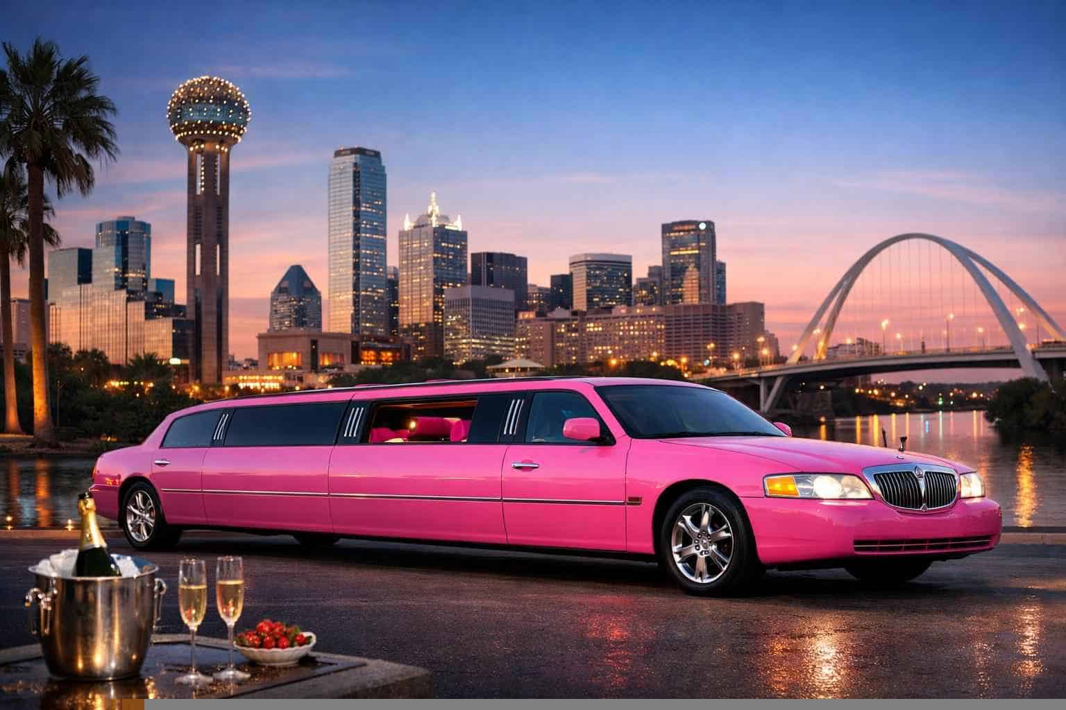 Irving Texas Pink Limos