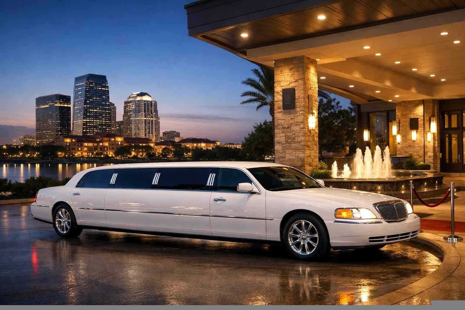 Irving Texas White Limo Service