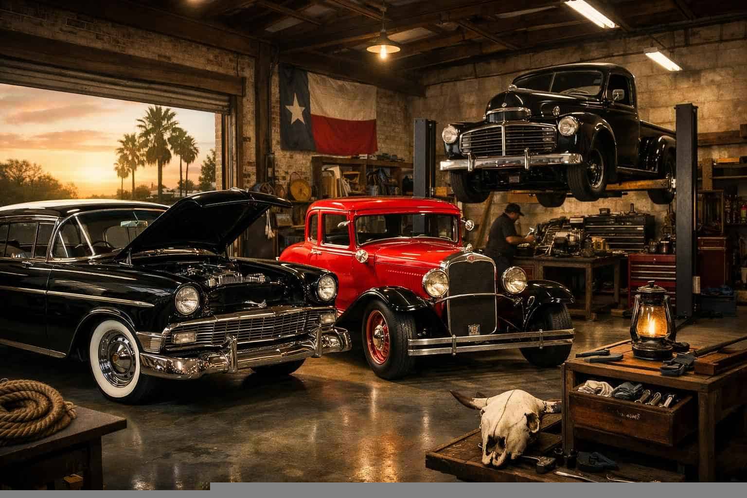 Chauffeur Driven Antique Car Service In Laredo