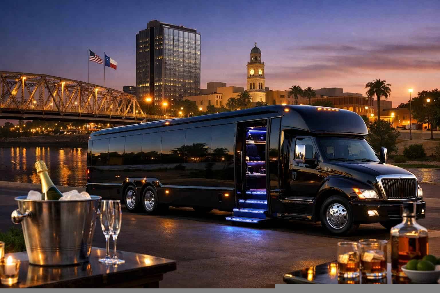 Laredo Texas Limo Bus Service