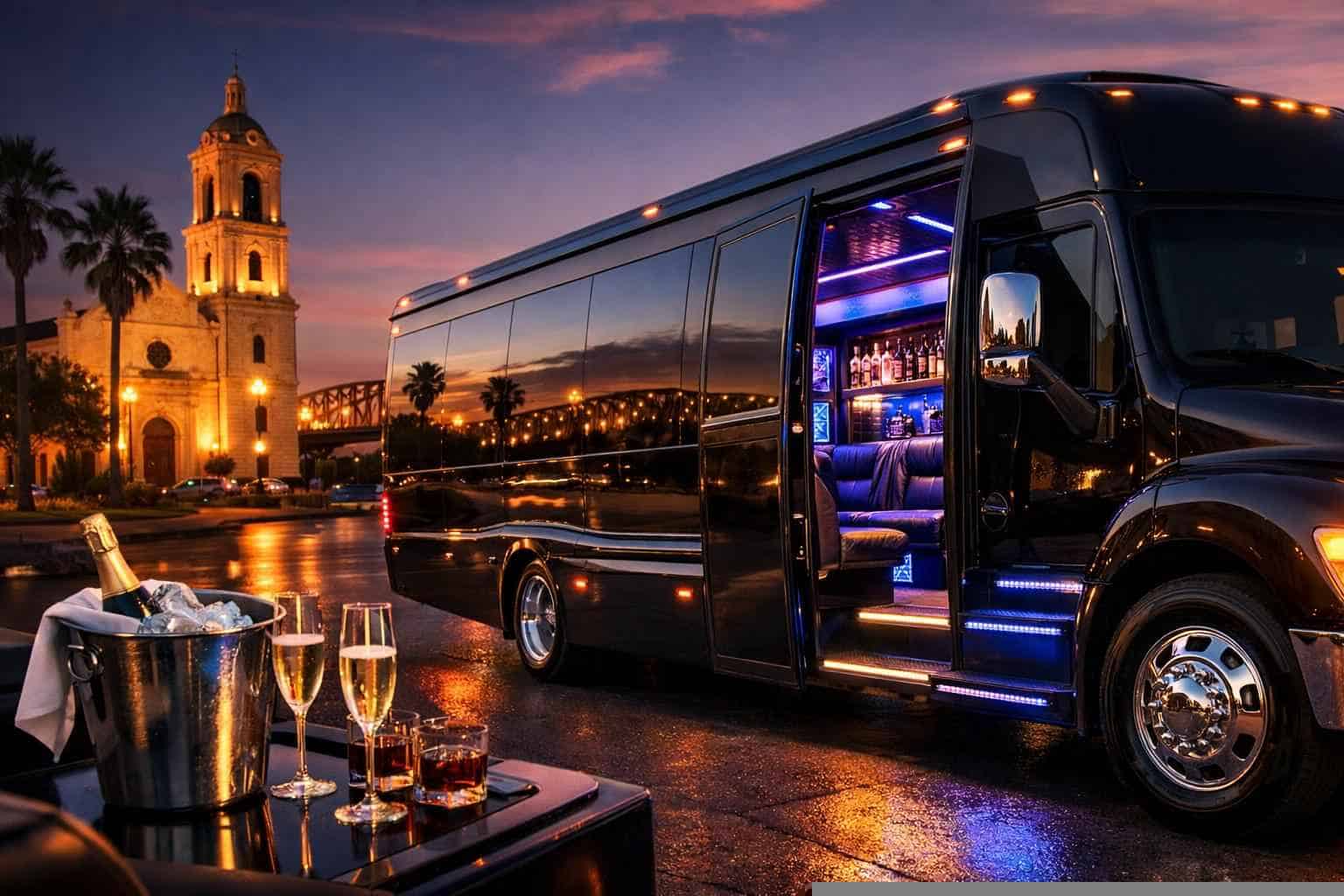Party Bus Service For Laredo Events