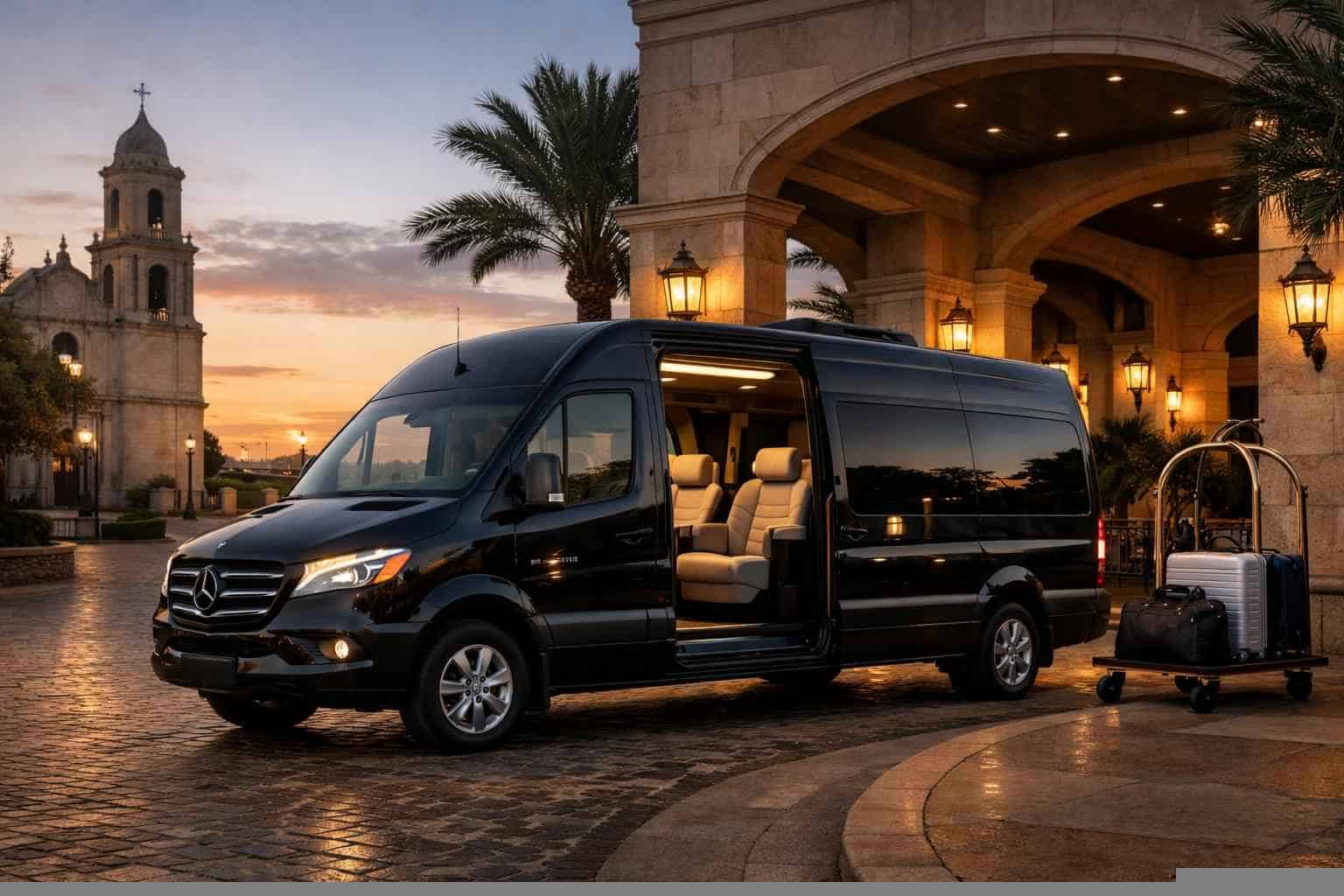 Laredo TX Group Van Service With Driver