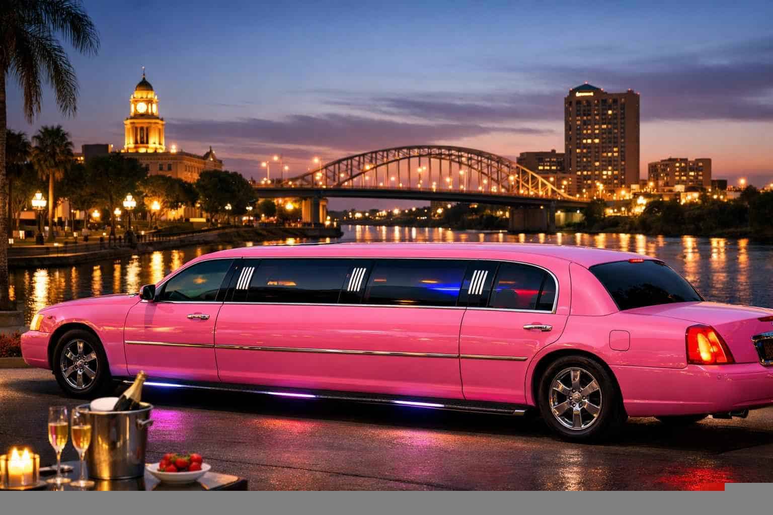 Laredo Texas Pink Limo Service