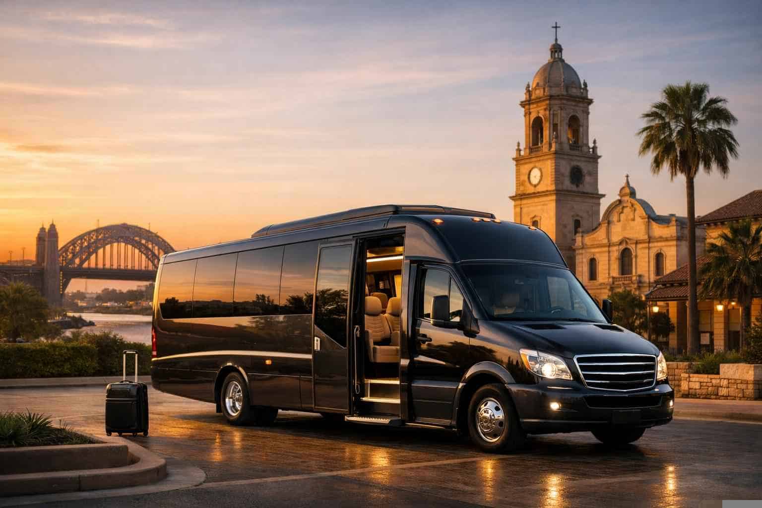 Private Shuttle Bus Service In Laredo Texas