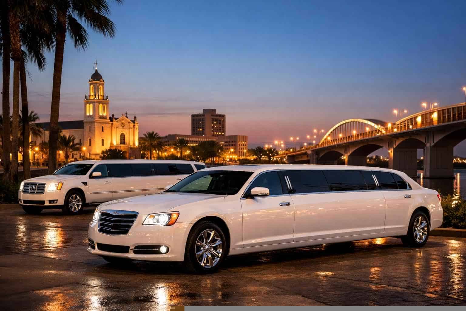 Laredo Texas White Limos