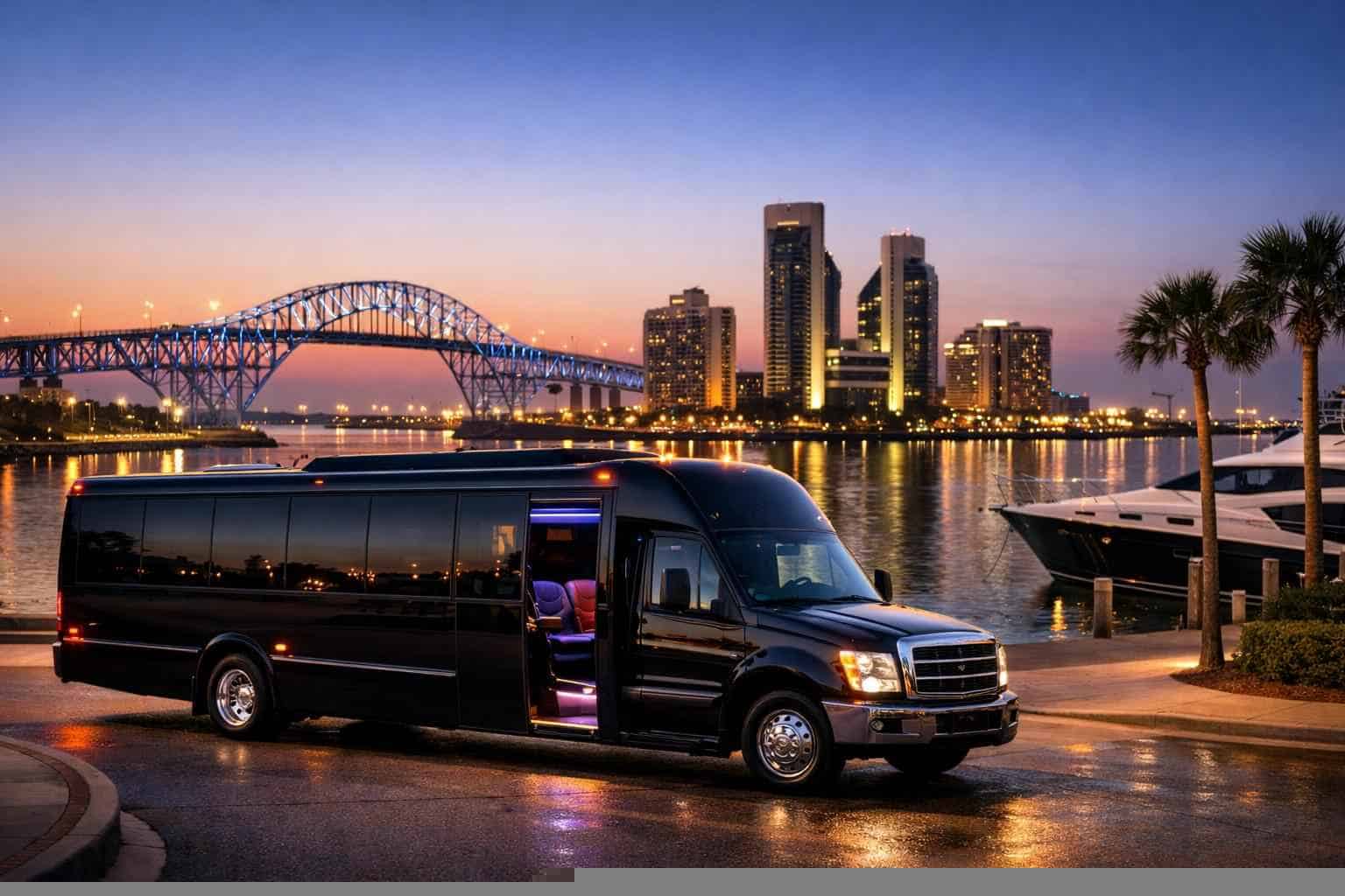 Limo Bus Rental Services in Corpus Christi Texas