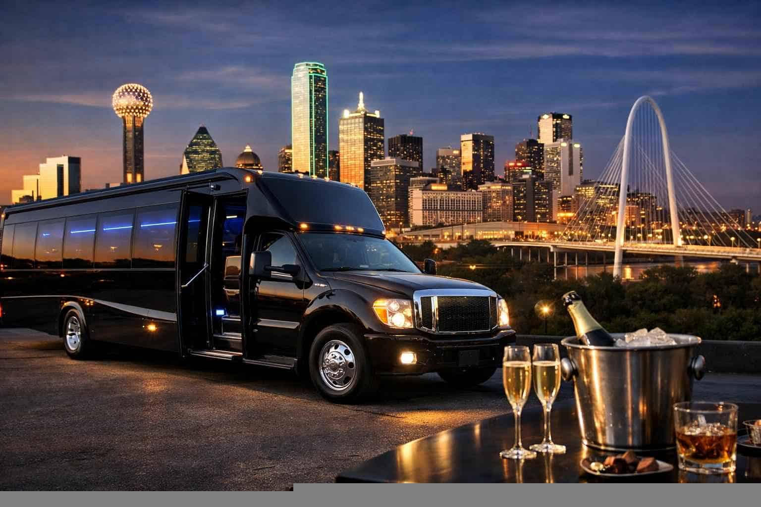 Dallas Limo Bus Rental Services